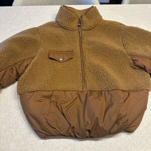 Frame Women's Fleece Mix Pullover - Size Small